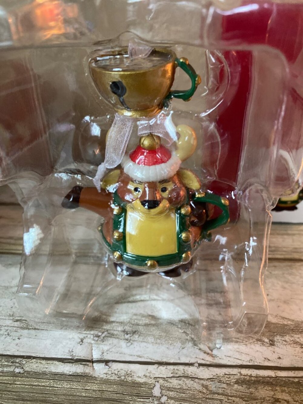 Set of 5 Hallmark Keepsake "Tea Time" Ornaments 2016 - 2020 NEW in Box - Picture 4 of 16